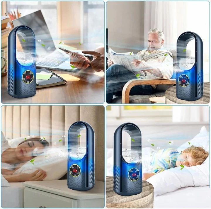 SilentBliss - Bladeless Portable Air Conditioner, Energy Efficient Air Conditioning Unit