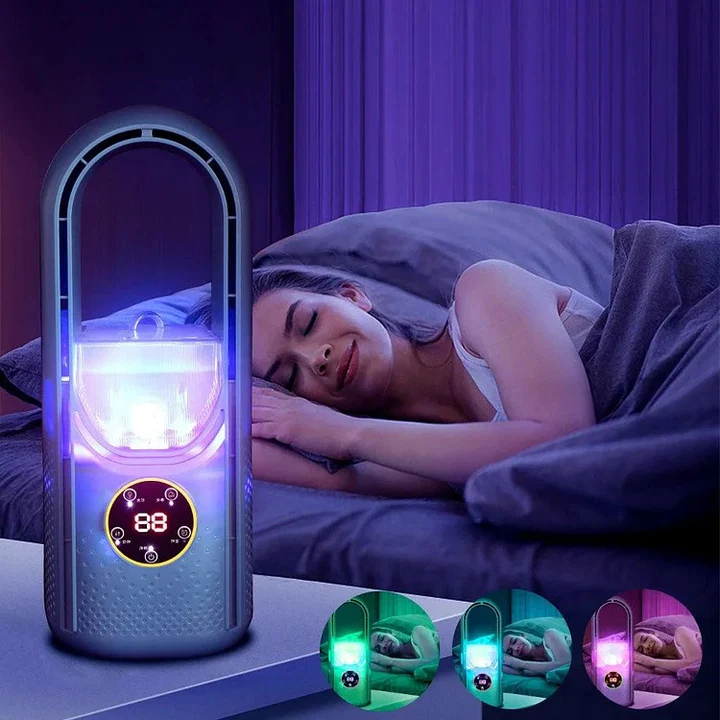SilentBliss - Bladeless Portable Air Conditioner, Energy Efficient Air Conditioning Unit