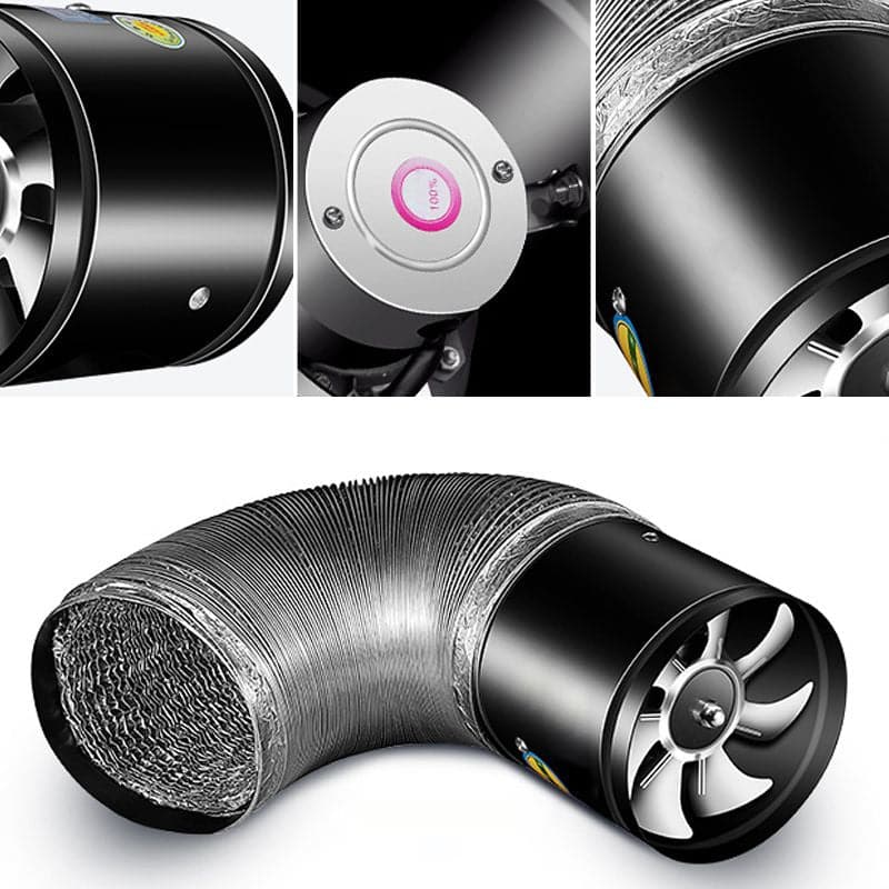 Silent Extractor Fan - Powerful Kitchen & Bathroom Ventilation