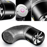 Silent Extractor Fan - Powerful Kitchen & Bathroom Ventilation