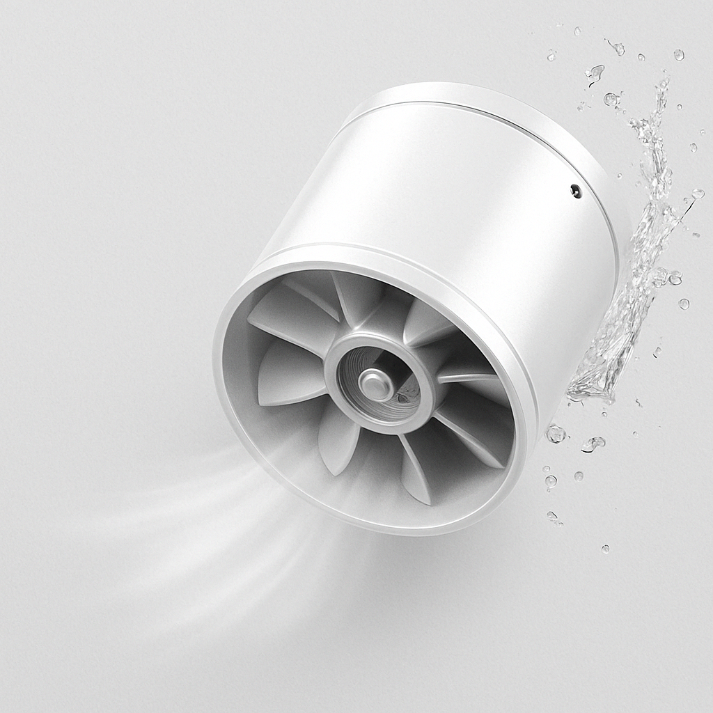 Silent Extractor Fan - Powerful Kitchen & Bathroom Ventilation