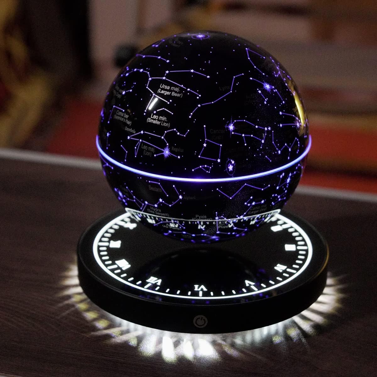 SkyOrbit Magnetic Levitation Constellation Lamp - 360° Rotating Star Map