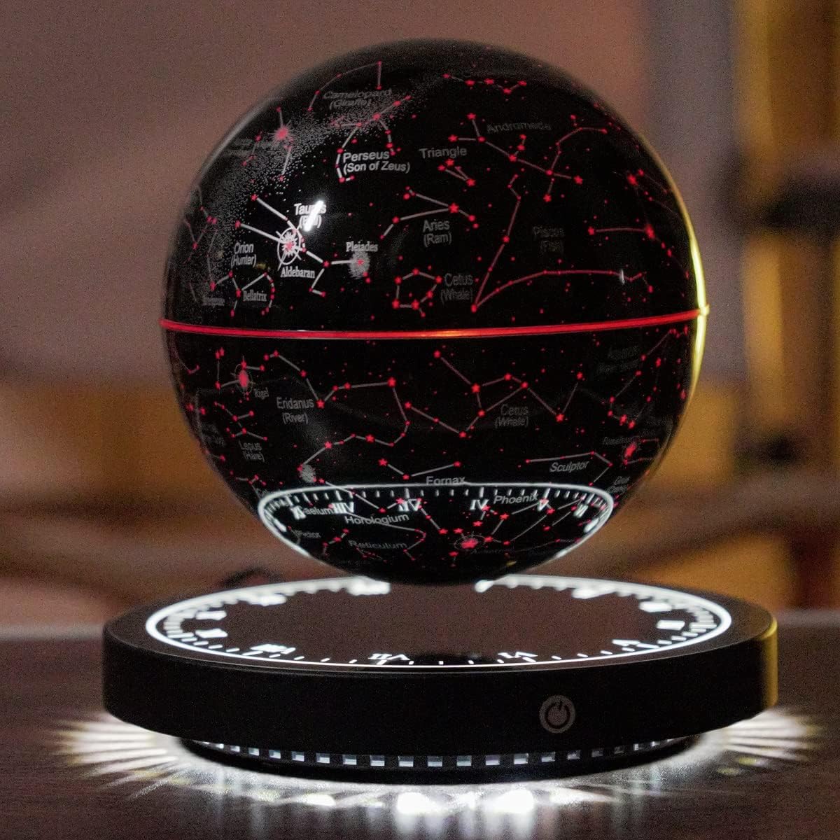 SkyOrbit Magnetic Levitation Constellation Lamp - 360° Rotating Star Map