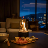 SleekFlame - Smoke-Free Fire Table & Table Top Fire Pit for Indoor/Outdoor Use