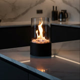 SleekFlame - Smoke-Free Fire Table & Table Top Fire Pit for Indoor/Outdoor Use