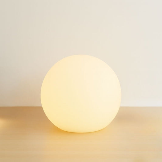 Sleek Cordless Table Lamp - 16 Color LED Moon Lamp, Battery Operated
