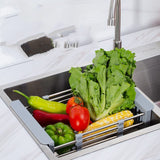 SlimDry - Adjustable Multifunctional Dish Rack for Effortless Drying