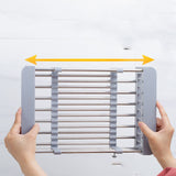 SlimDry - Adjustable Multifunctional Dish Rack for Effortless Drying