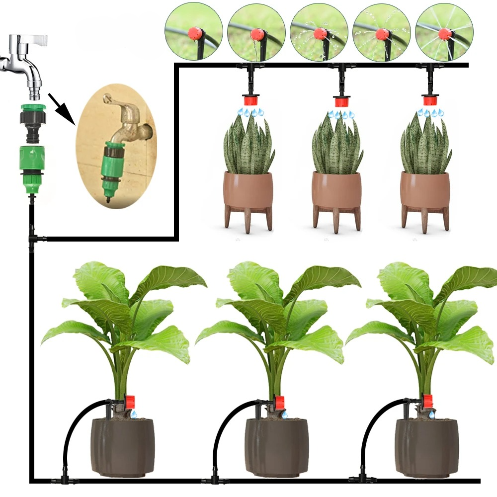 Smart Garden - Automatic Drip Irrigation System with Timer