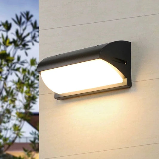 Smart LED Outdoor Wall Light - Waterproof Motion Sensor Lantern