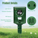 Smart Ultrasonic Cat Repeller with PIR Motion Sensor 3