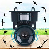 Solar-Powered Ultrasonic Bird Repeller with PIR Sensor 1