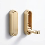 Space-Saving Foldable Wall Hook - Zinc Alloy Coat Hooks for Wall, 18kg Capacity