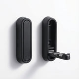 Space-Saving Foldable Wall Hook - Zinc Alloy Coat Hooks for Wall, 18kg Capacity