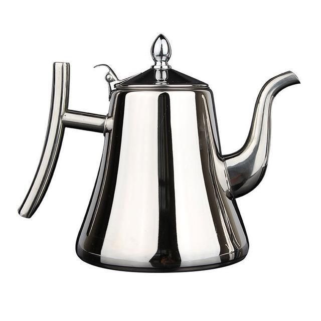 Stainless Steel Electric Kettle with Built-in Filter & Rapid Heating