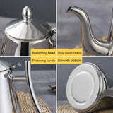 Stainless Steel Electric Kettle with Built-in Filter & Rapid Heating