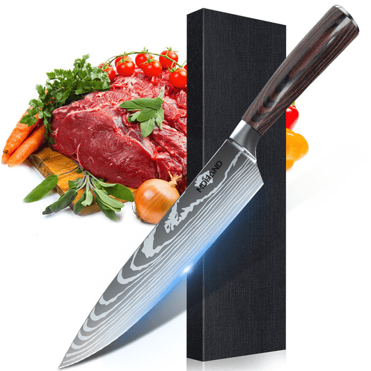 SteelSlice Premium - Professional Kitchen Knife Set with Ergonomic Handles