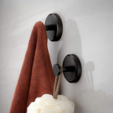 Strong Suction Cup Hooks 4-Pack - Bathroom & Kitchen Organizers