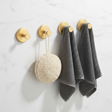 Strong Suction Cup Hooks 4-Pack - Bathroom & Kitchen Organizers