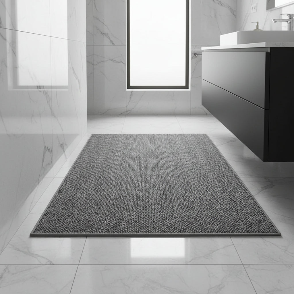 Stylish Absorbent Doormat - Quick-Drying Front Door Mat with Geometric Design