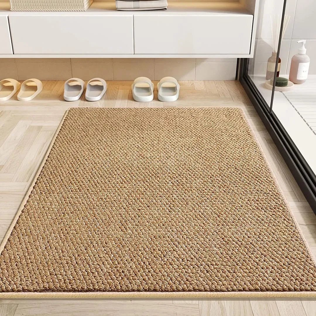 Stylish Absorbent Doormat - Quick-Drying Front Door Mat with Geometric Design
