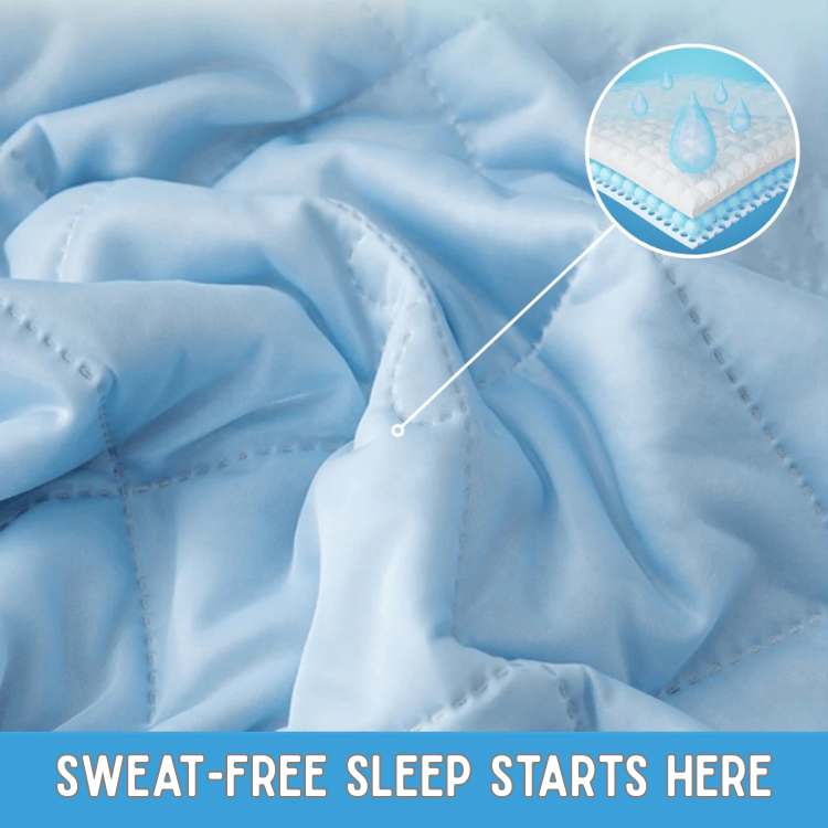 Summer Breeze Cooling Blanket Breathable 4