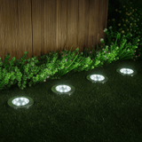 SunBeam Solar Garden Path Lights with Rust-Proof Steel 7