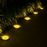 SunBeam Solar Garden Path Lights with Rust-Proof Steel 8