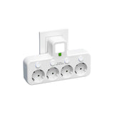 Surge Protector Power Strip with 3-4 Sockets & USB Ports