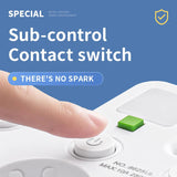 Surge Protector Power Strip with 3-4 Sockets & USB Ports