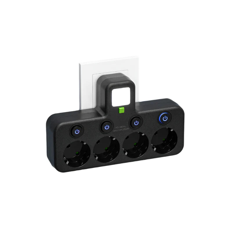 Surge Protector Power Strip with 3-4 Sockets & USB Ports