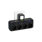 Surge Protector Power Strip with 3-4 Sockets & USB Ports