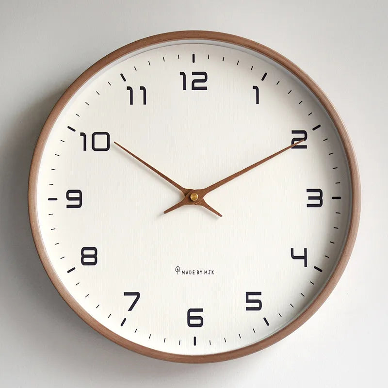 Tempo Bosco - Modern Wooden Wall Clock with Silent Movement