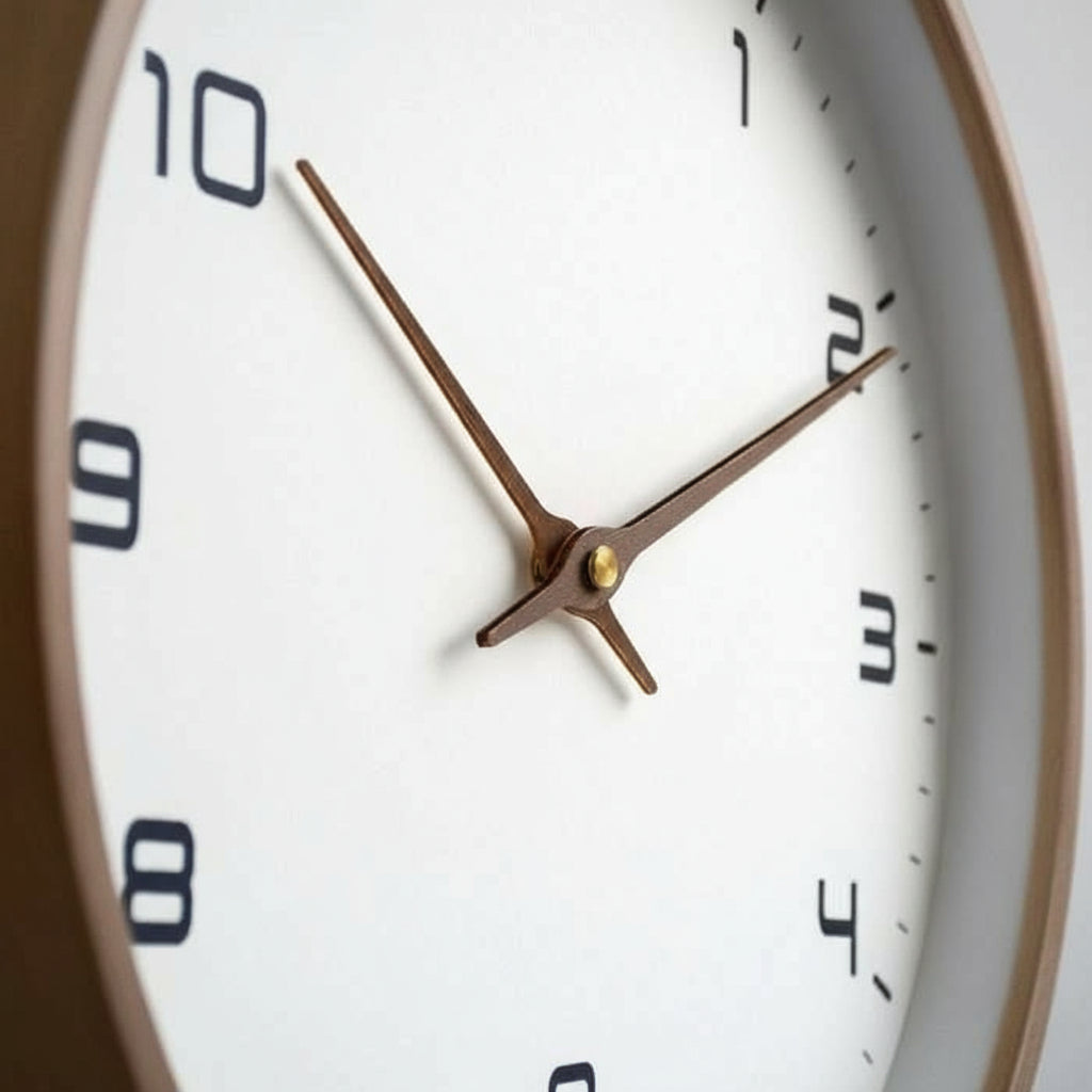 Tempo Bosco - Modern Wooden Wall Clock with Silent Movement
