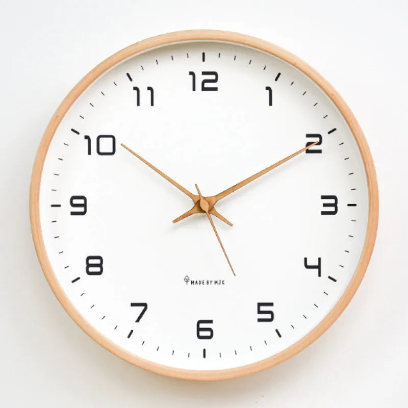 Tempo Bosco - Modern Wooden Wall Clock with Silent Movement