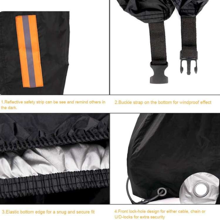 Toptrek Waterproof Bike Cover All-Weather 5