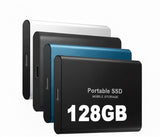 Ultra-Fast 128GB Portable External SSD Drive - Compact & Durable