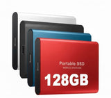Ultra-Fast 128GB Portable External SSD Drive - Compact & Durable