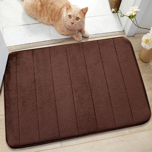 Ultra-Soft Non-Slip Bath Mat - Quick-Dry Absorbent Bathroom Mats