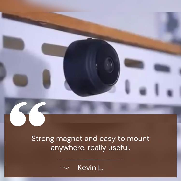 Ultra-Compact 1080p HD Security Camera with Night Vision 7