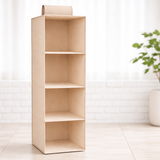 Versatile Fabric Closet Organizer - 3-Tier Wardrobe Storage Solution