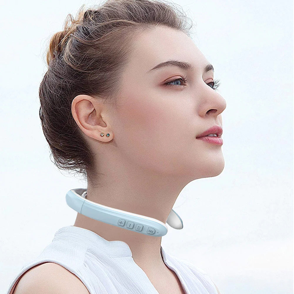 Vitalize Neck Massager - Wireless Ultrasound for Neck and Shoulder Pain Relief