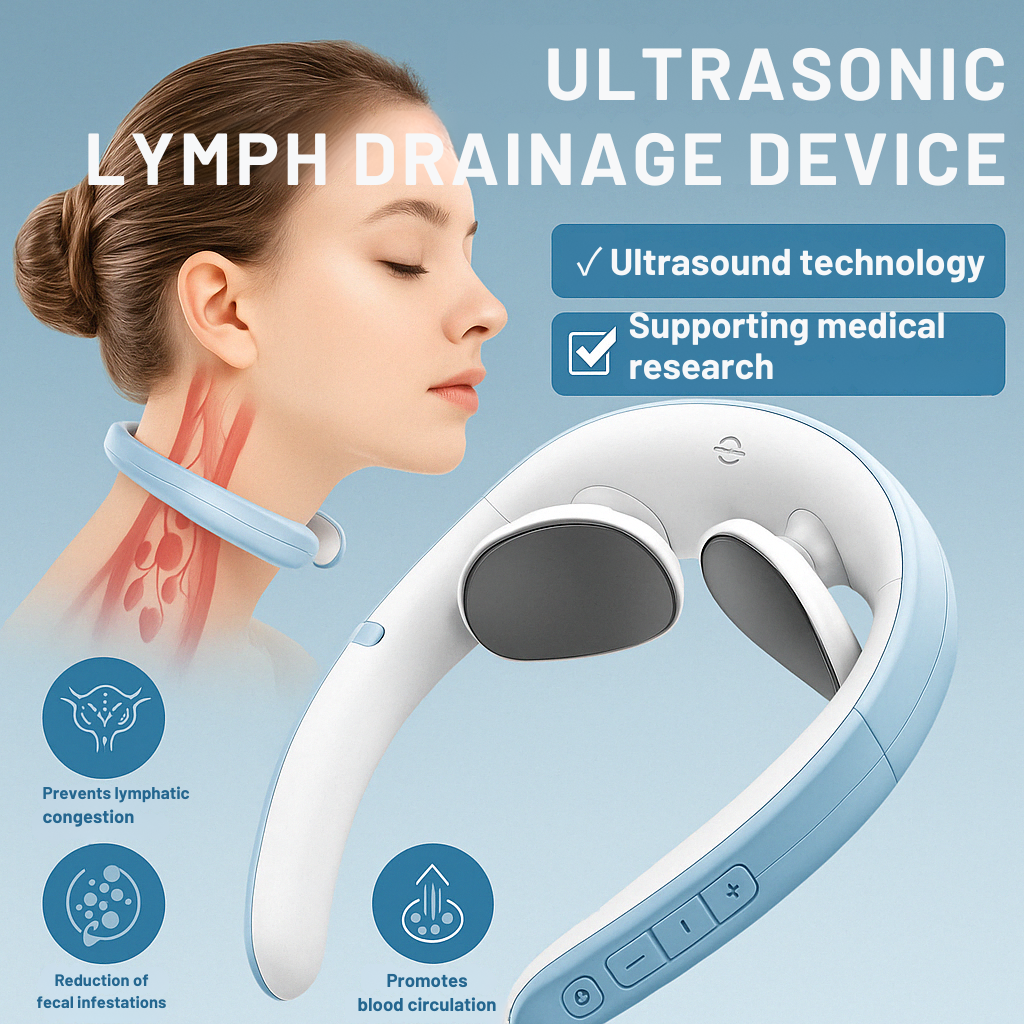 Vitalize Neck Massager - Wireless Ultrasound for Neck and Shoulder Pain Relief