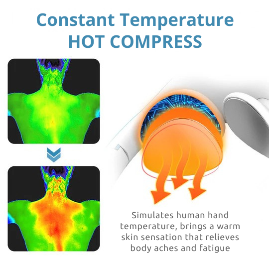 Vitalize Neck Massager - Wireless Ultrasound for Neck and Shoulder Pain Relief