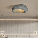 Wabi-Sabi Minimalist Flush Mount Ceiling Light Fixture - LED Design for Modern Spaces