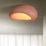 Wabi-Sabi Minimalist Flush Mount Ceiling Light Fixture - LED Design for Modern Spaces