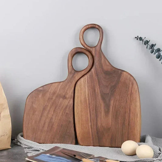 WaldenCraft - Double-Sided Walnut Chopping Board, 35x25 cm