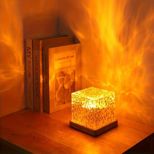 WaveGlow - Star Projector Night Light with 16 Colors & Remote Control