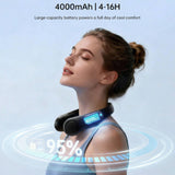 Wearable Neck Fan Bladeless Hands-Free 5 Speeds 4
