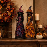 WitchBerry - Handmade Autumn Witch Figurine for Home Decor